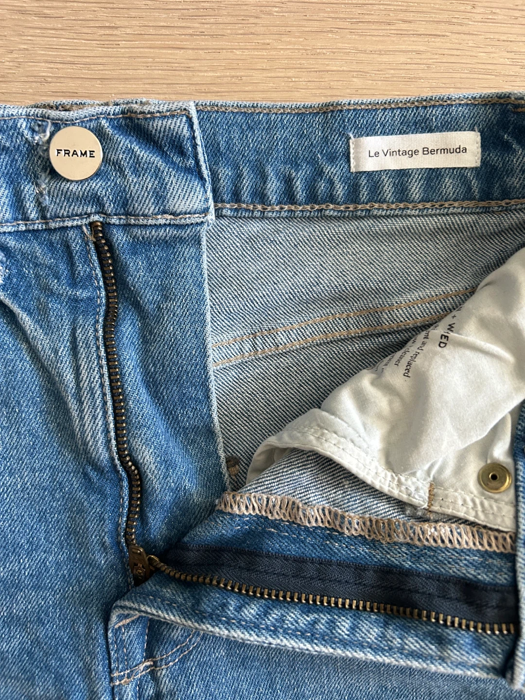 FRAME Le Vintage Bermuda Shorts - photo 2