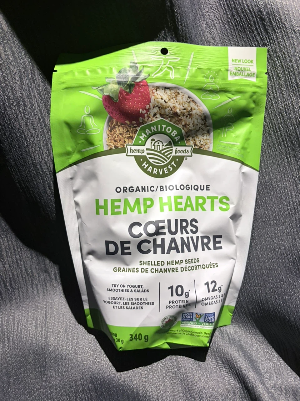 Manitoba Harvest Organic Hemp Hearts (340g)