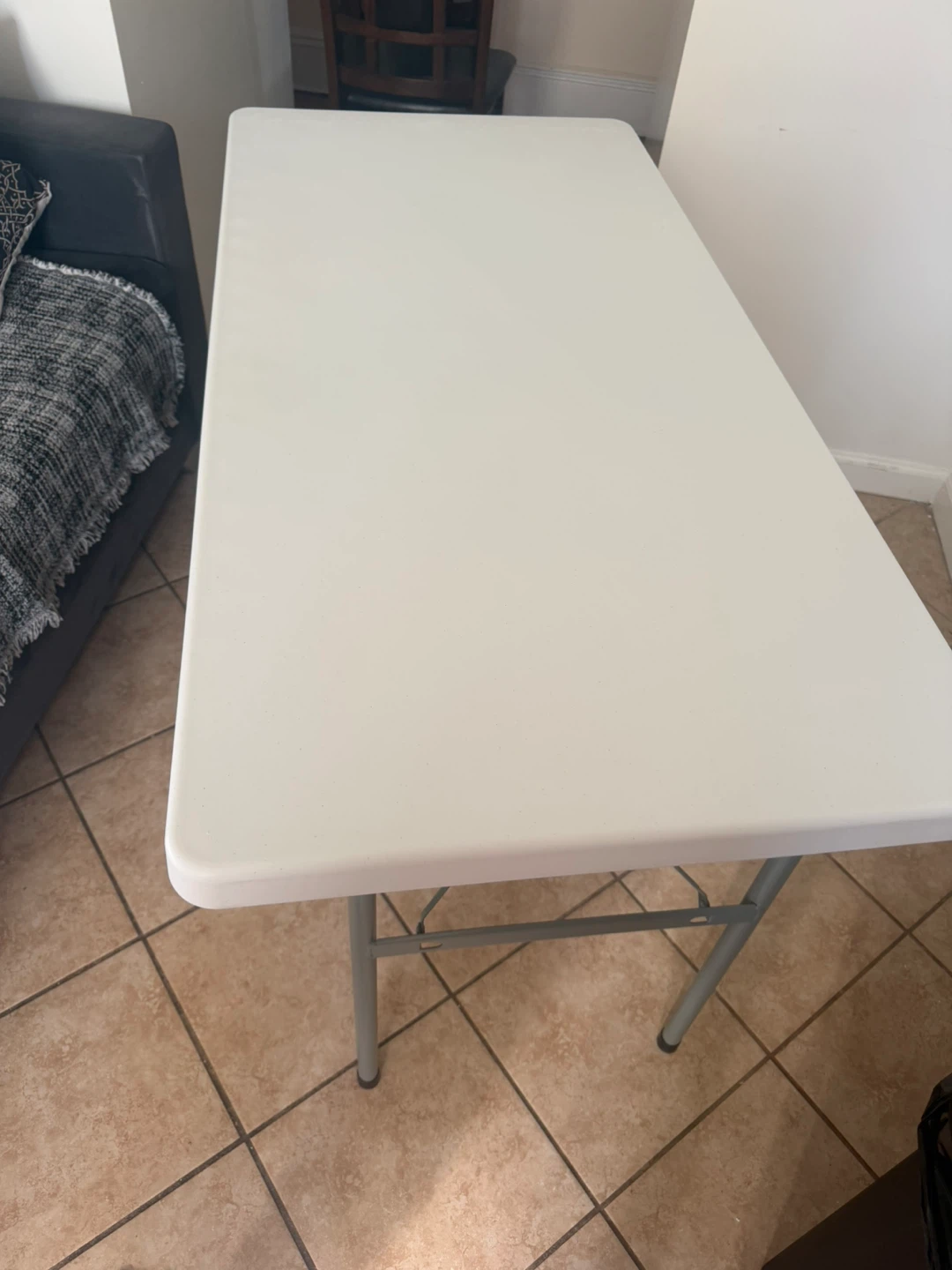 White Folding Table
