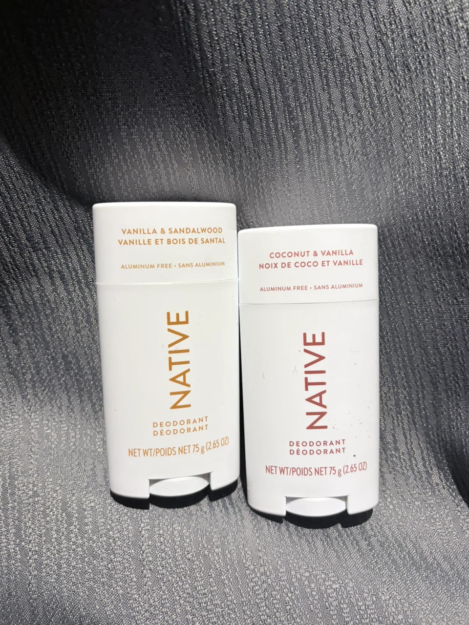 Native Deodorant  (Vanilla & Sandalwood, Coconut & Vanilla)