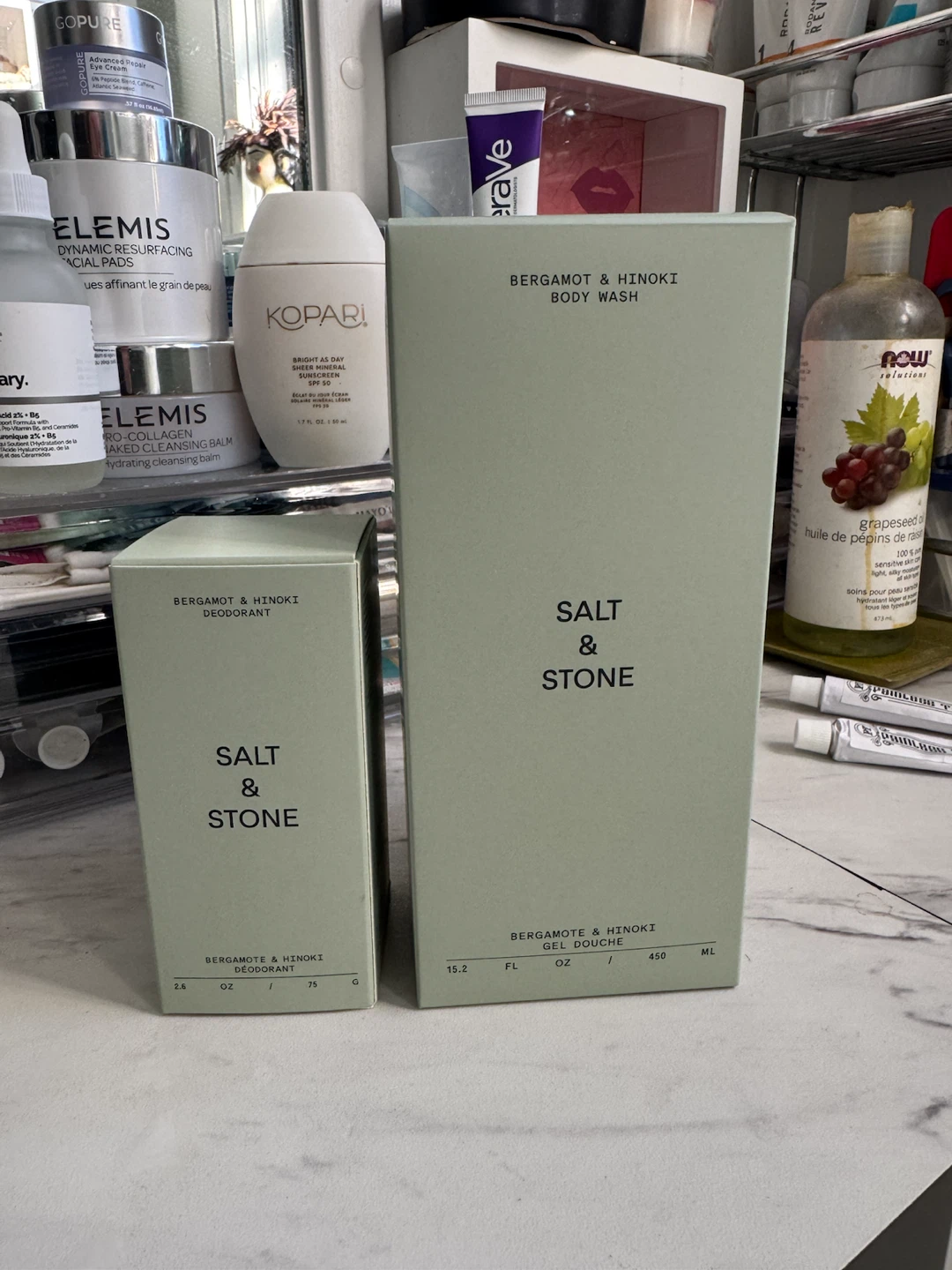 Salt & Stone Bergamot & Hinoki Deodorant and Body Wash