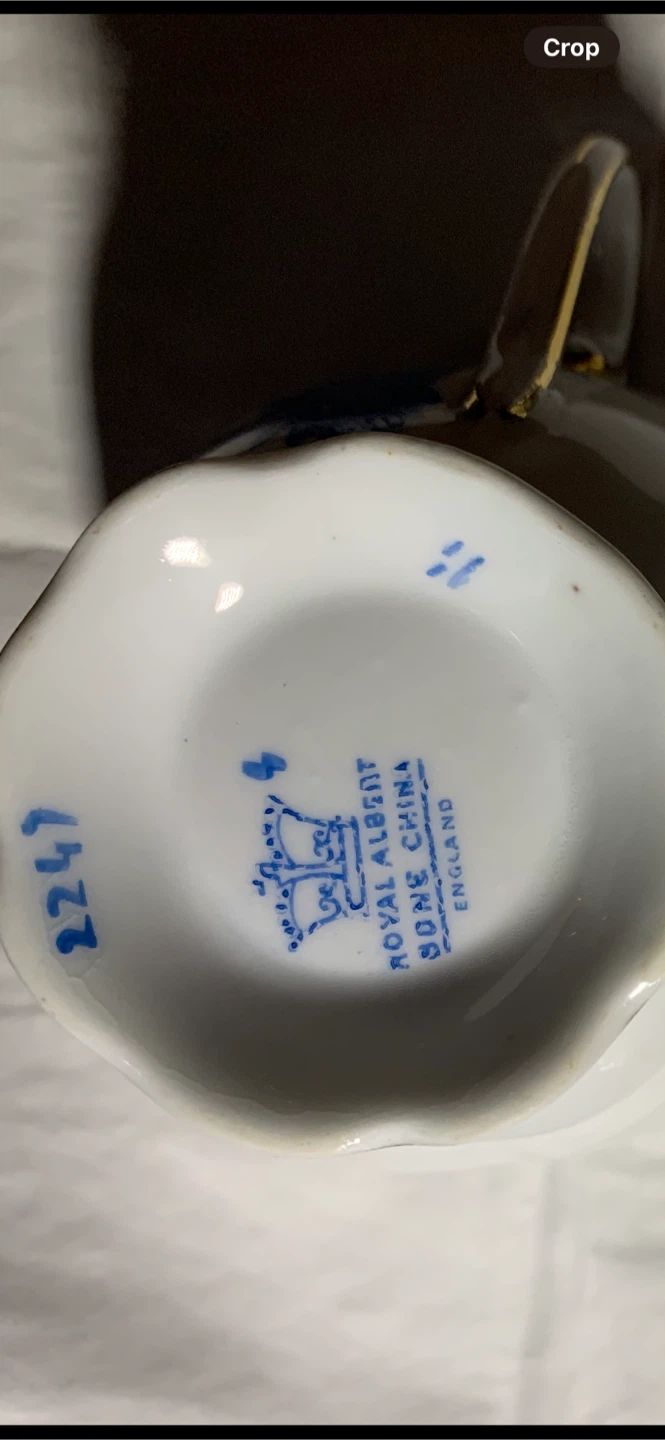 Royal Albert Bone China Teacup and Saucer Set