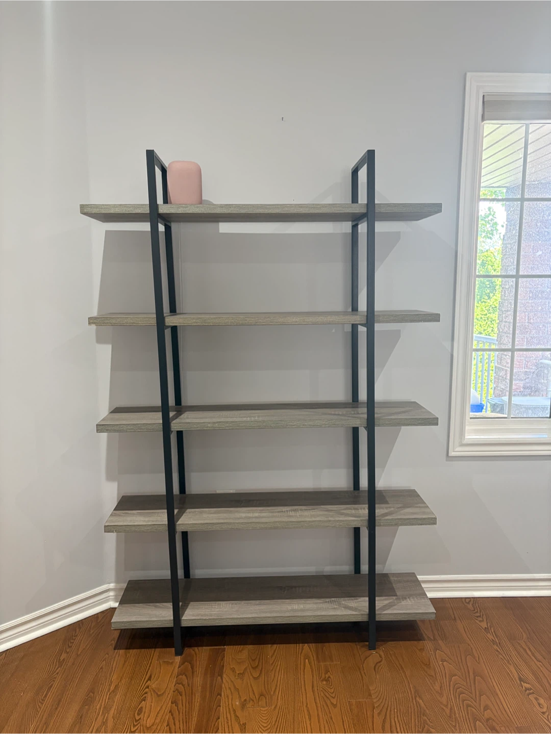 Simple Desk and Bookshelf Set - photo 2