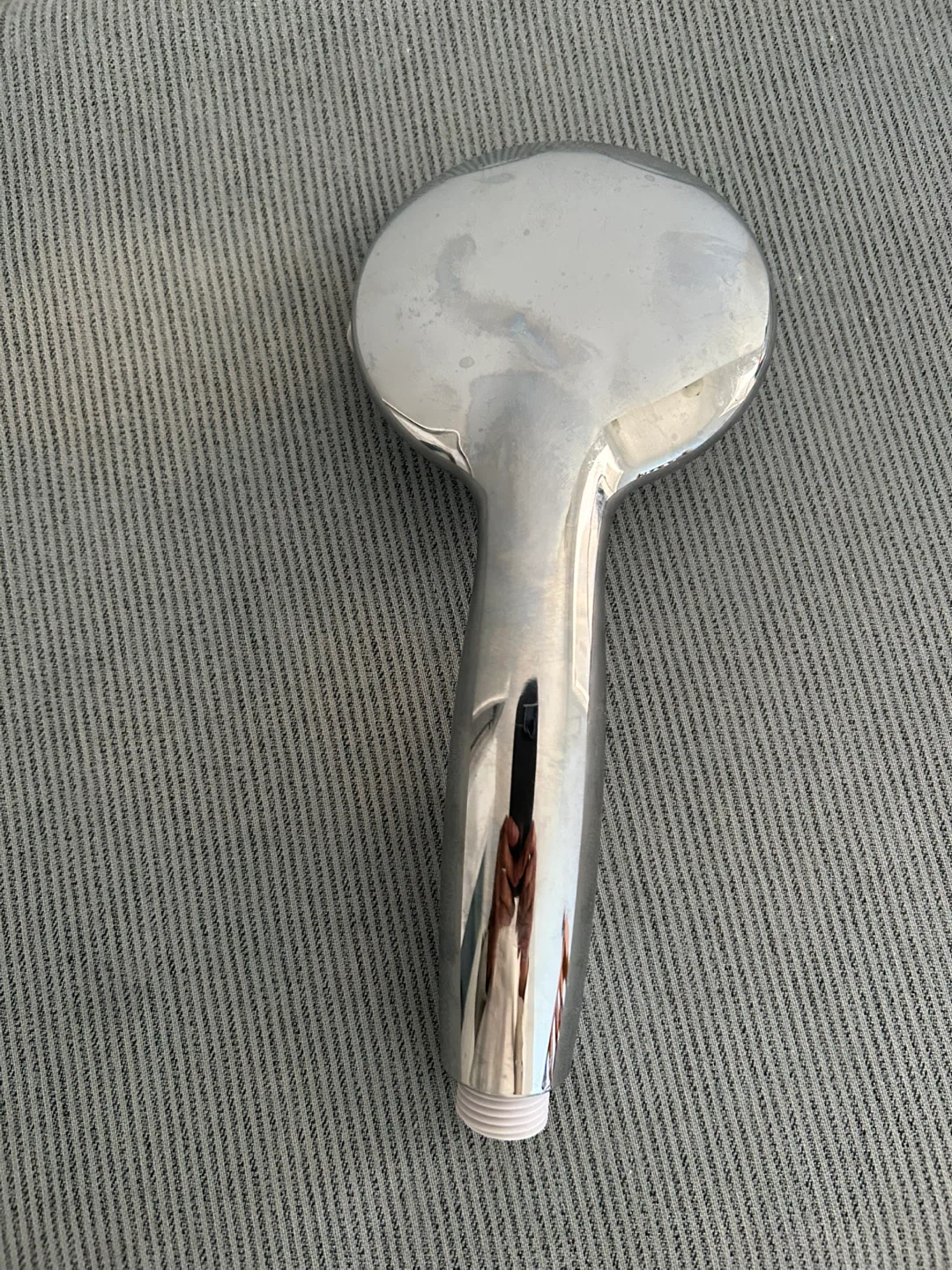Chrome Handheld Shower Head with ON/OFF Switch - photo 2