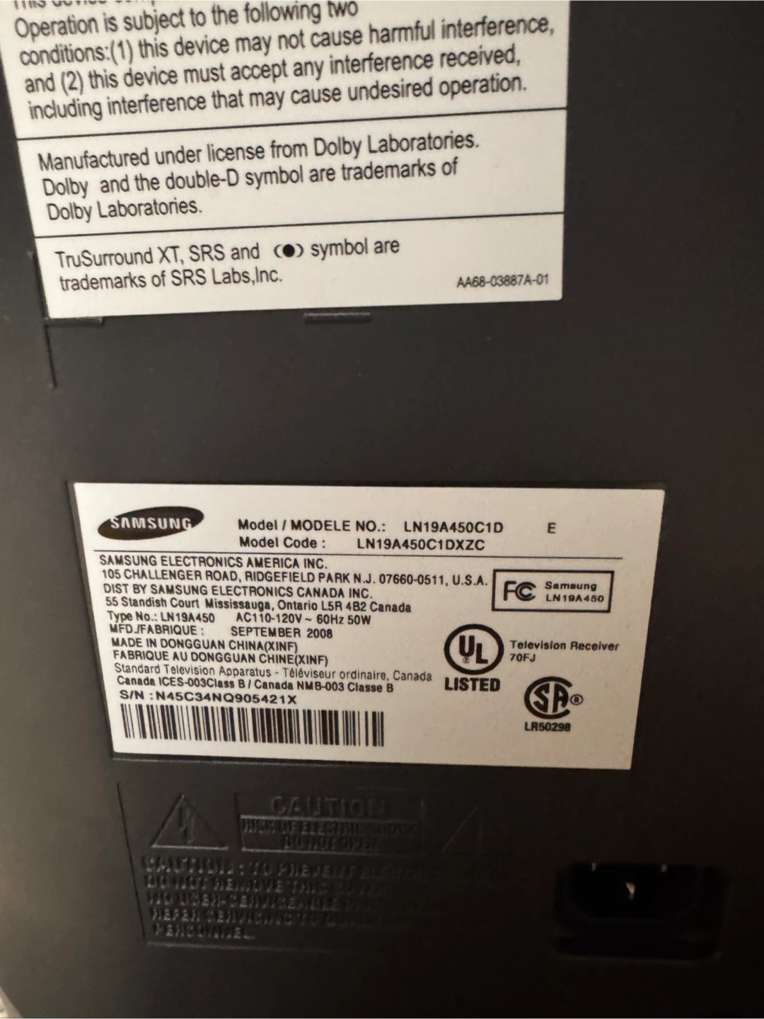 Samsung television - photo 3
