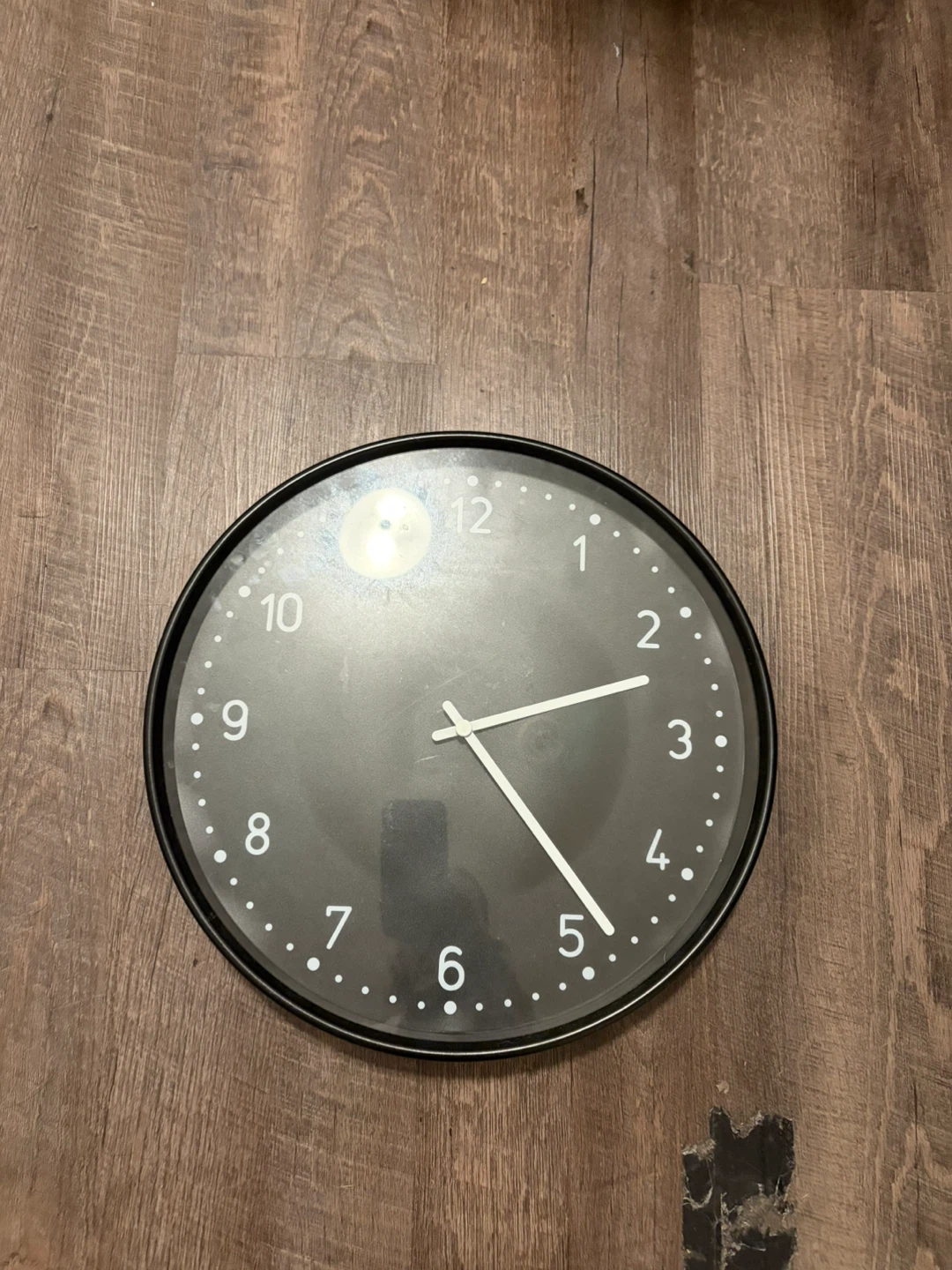 Black Wall Clock