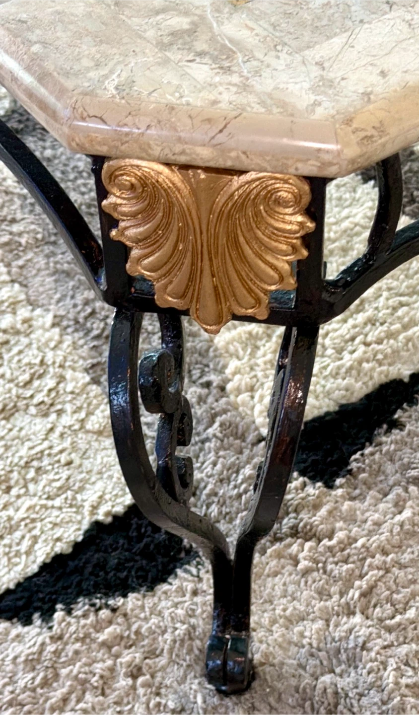 Coffee Table-Rectangle and Wrought Iron-Vintage! - photo 4