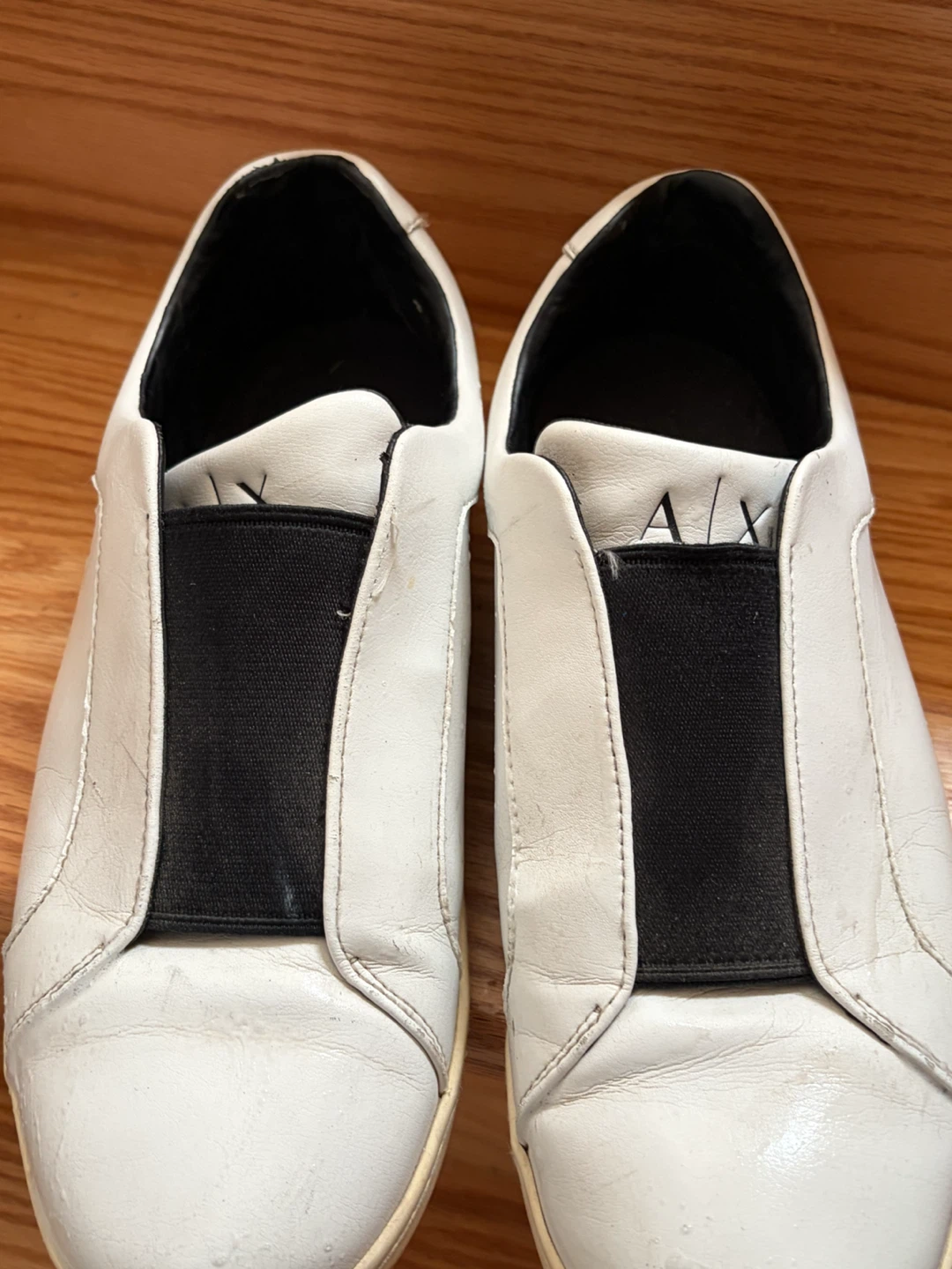 Armani Exchange White Slip-On Sneakers - photo 3