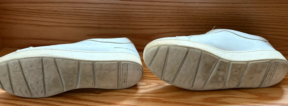 Armani Exchange White Slip-On Sneakers - photo 4