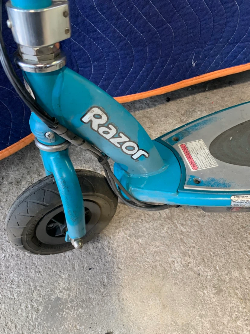 Blue Razor Electric Scooter