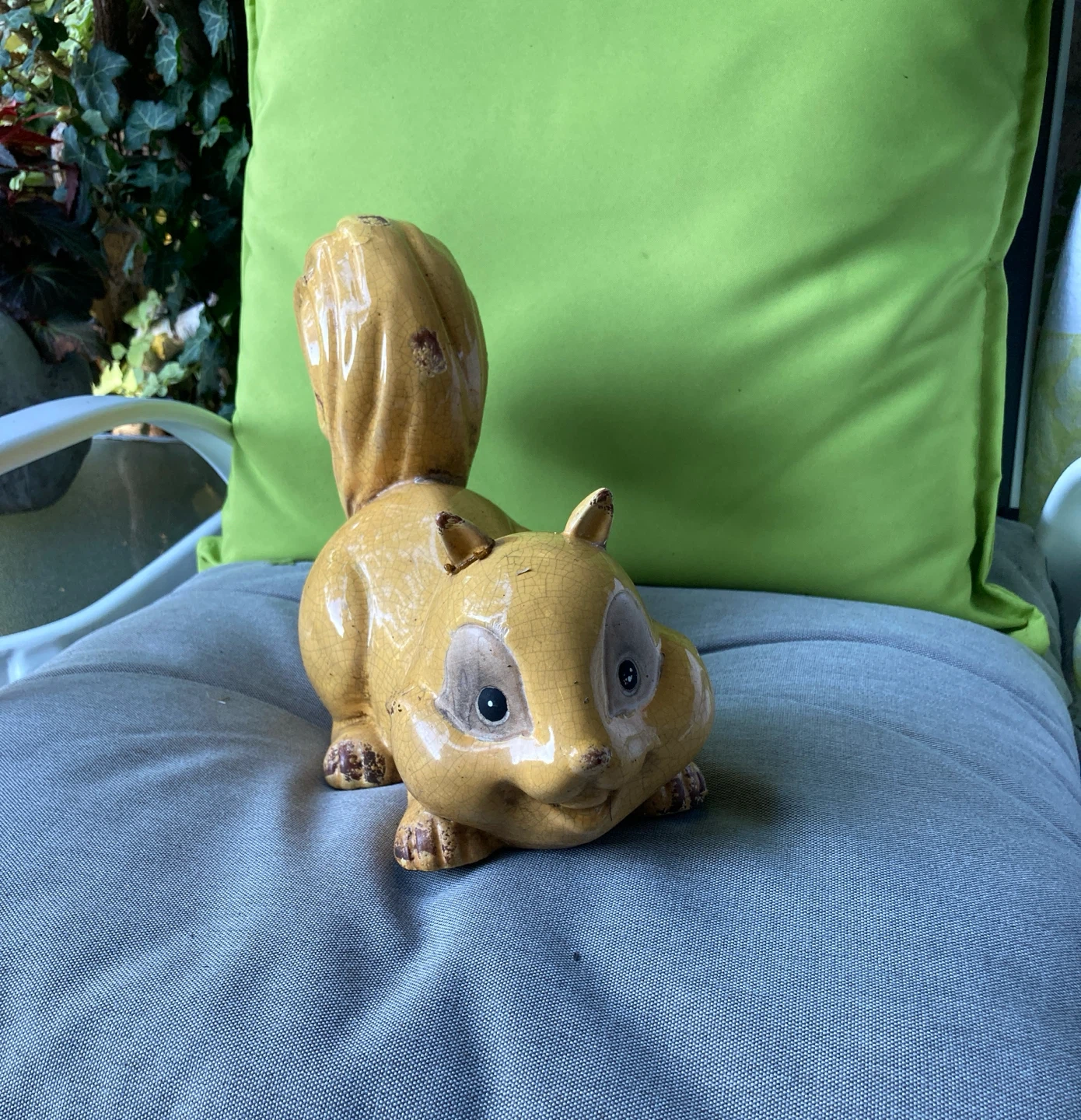 Vintage Ceramic Squirrel Figurine - photo 2