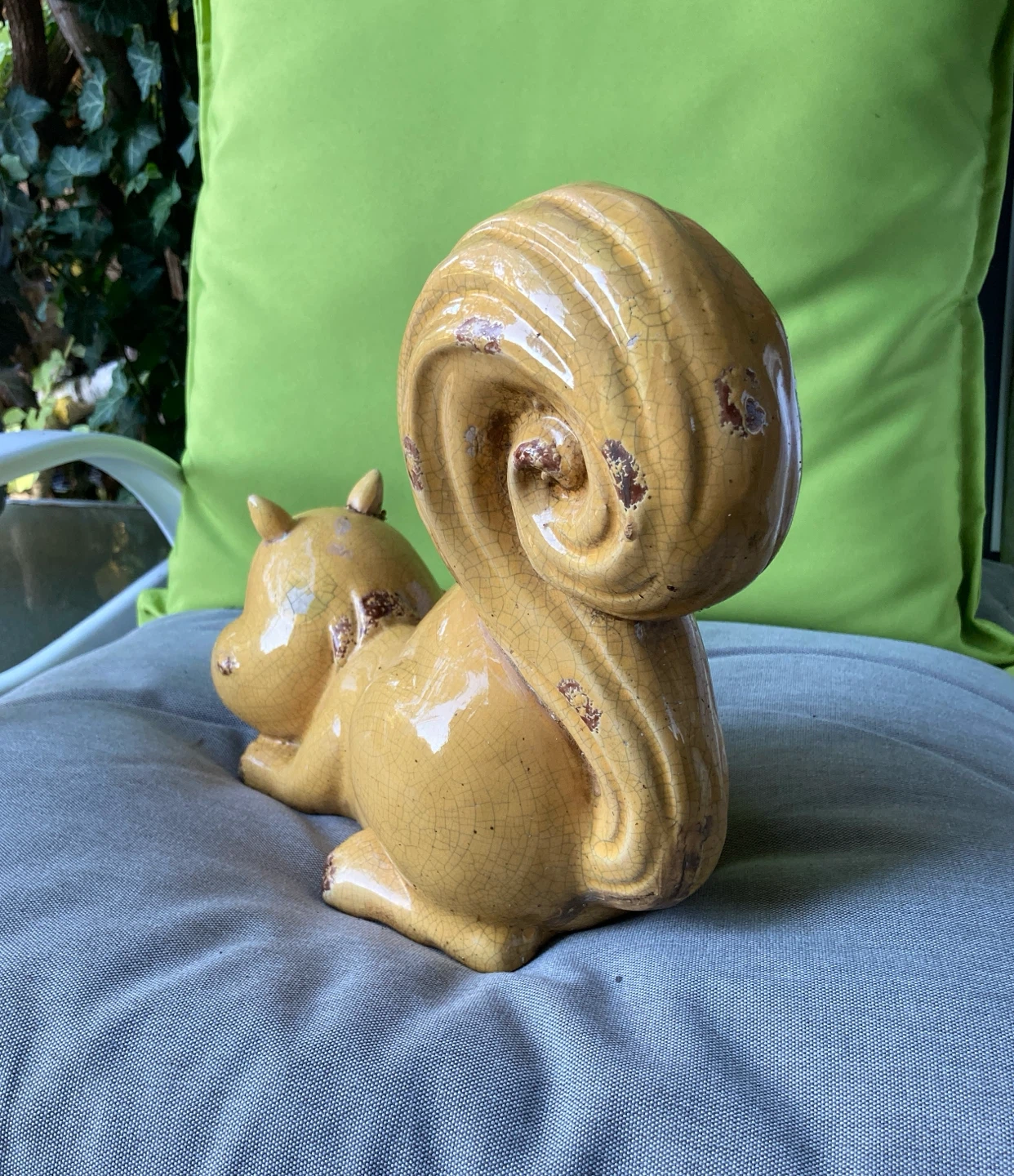 Vintage Ceramic Squirrel Figurine - photo 3