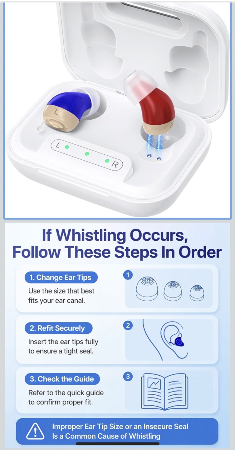 Eumspo Rechargeable In-Ear Hearing Aids - photo 2