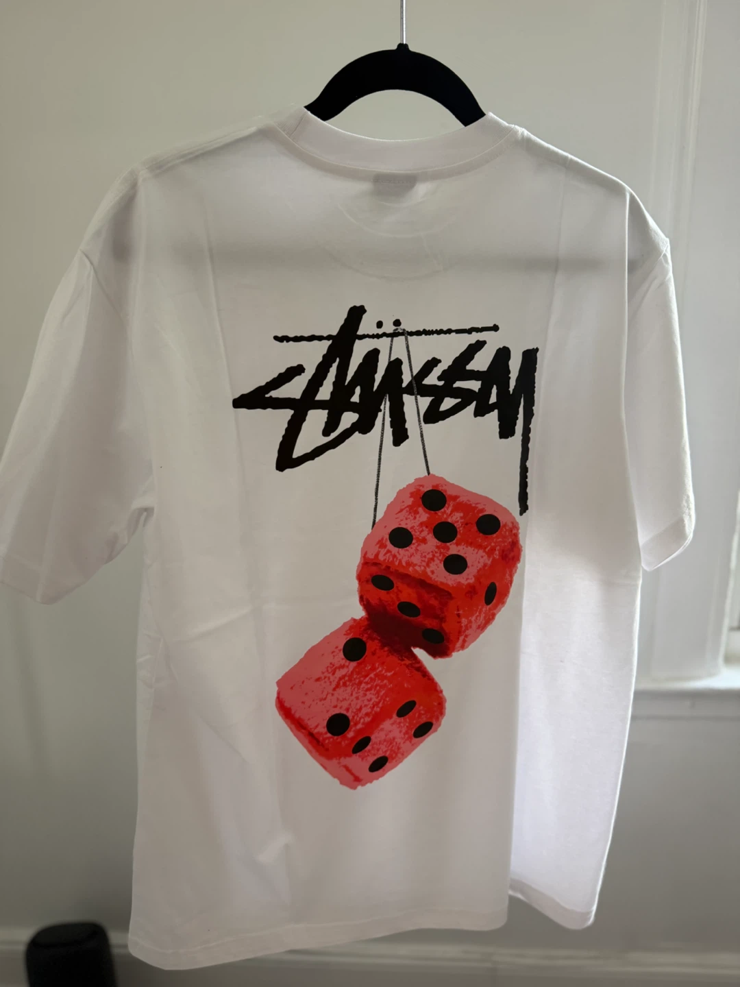 Stüssy Dice Graphic T-Shirt - White - Medium - photo 4