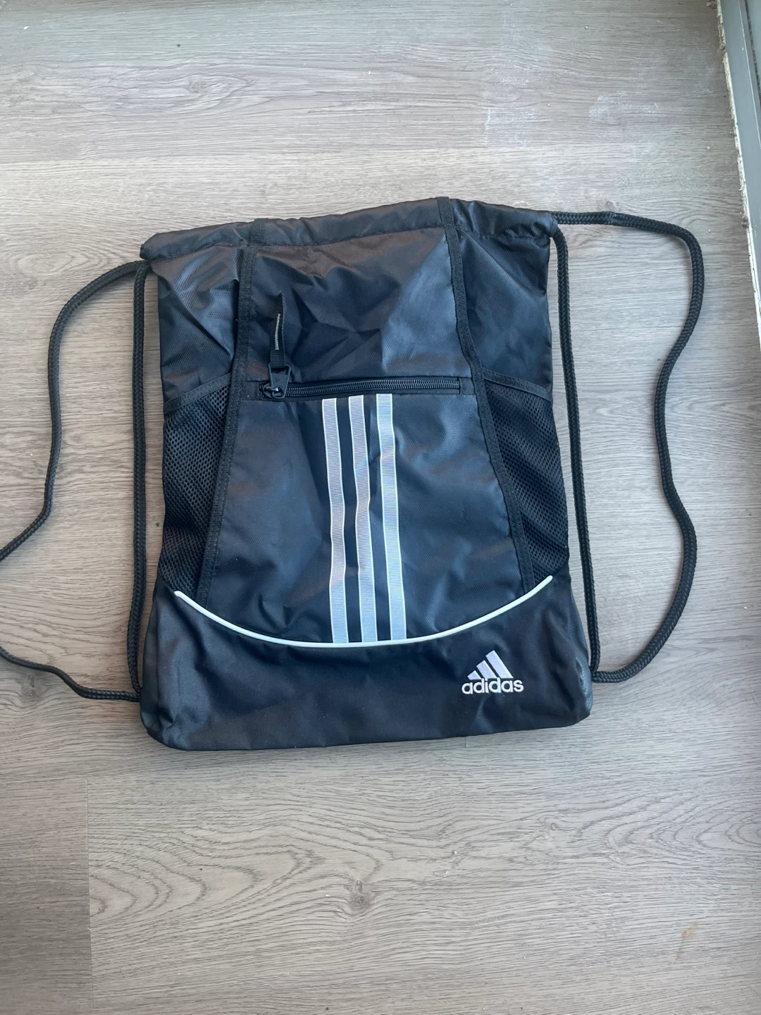 Adidas Black Drawstring Bag