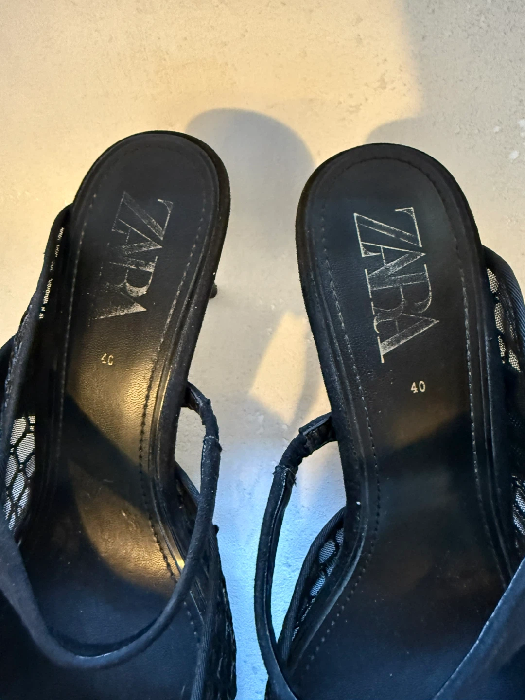 Zara Mules Heels Size 40 - photo 4