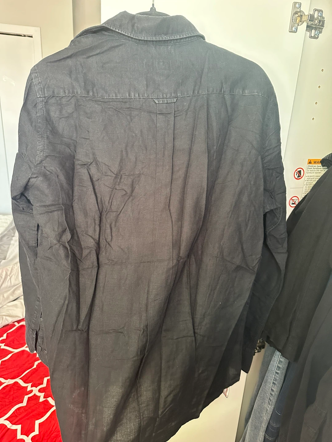Bossini Men's Black Long Sleeve Shirt - photo 5