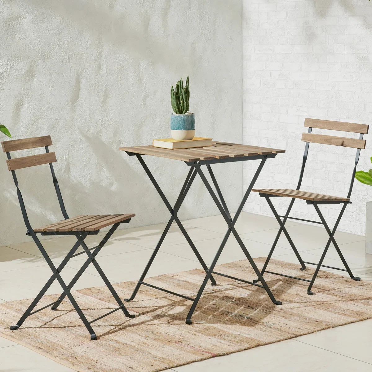 IKEA Table+2 Outdoor Chairs - photo 2