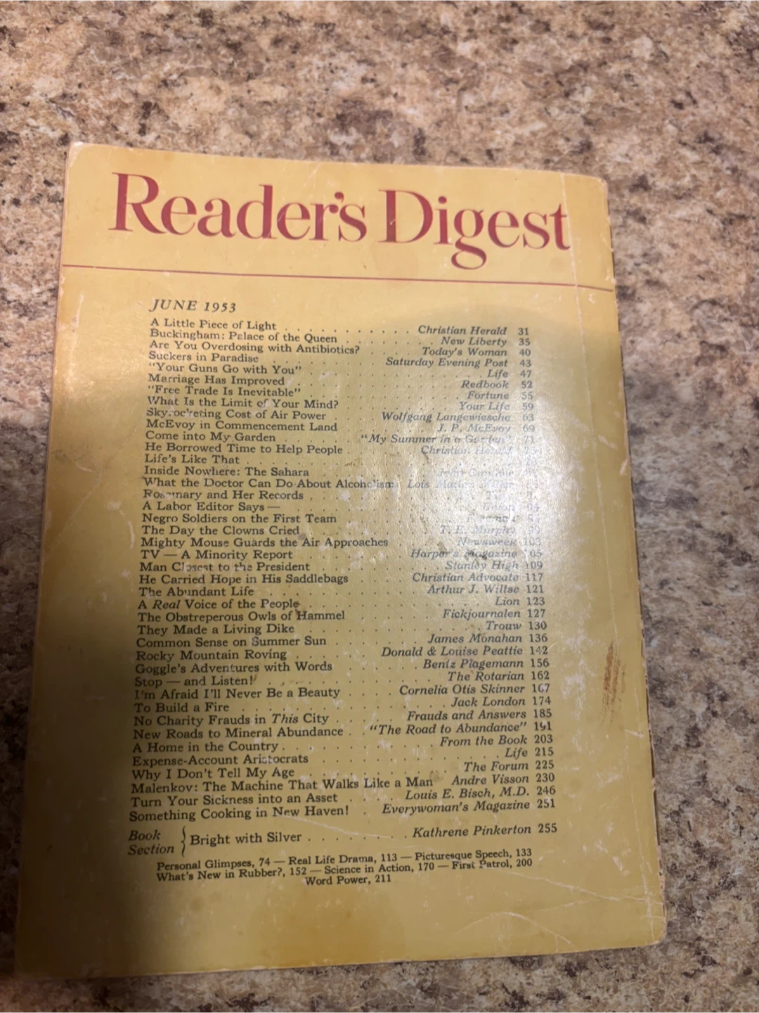 Reader's Digest Magazine - June 1953 - photo 2