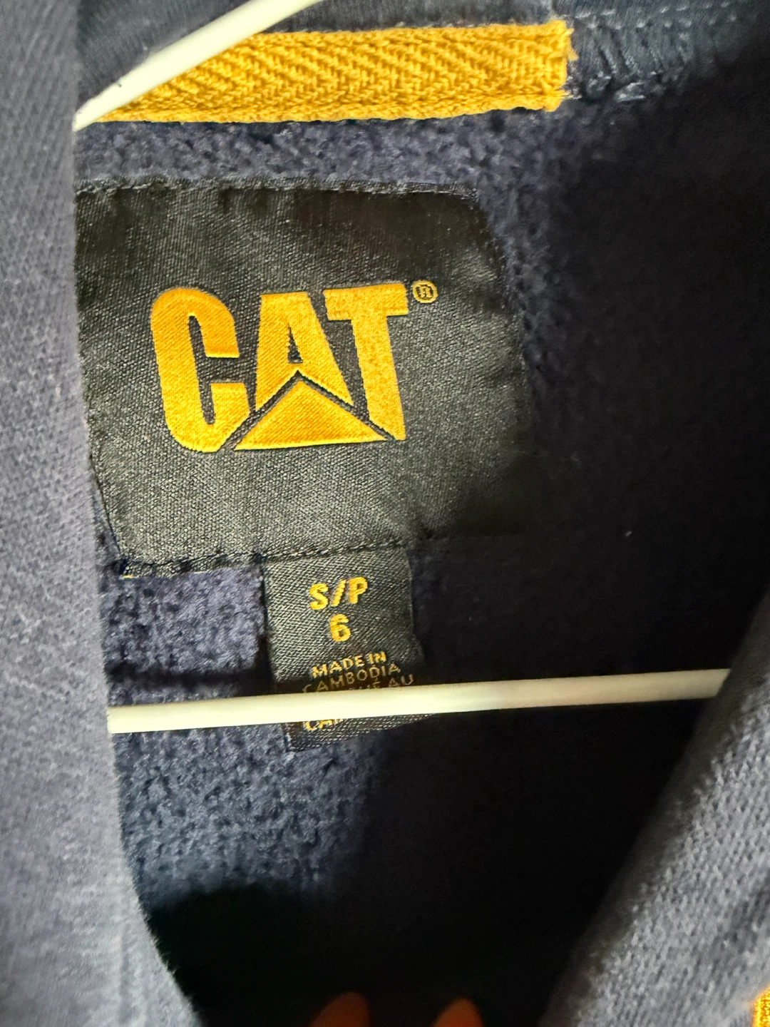 CAT Caterpillar Hoodie - Size S/P 6 - photo 2
