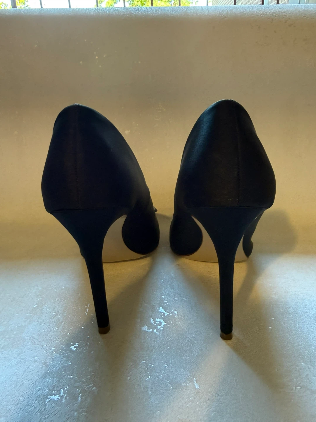 H&M Black Embellished Heels - Size 39 - photo 3