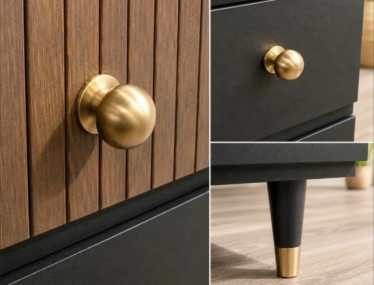 ✨ Gibbard Mahogany Dresser | Modern Fluted Design ✨ - photo 5