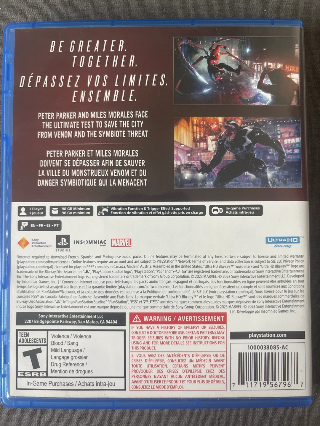 Marvel's Spider-Man 2 PS5 Game - photo 2