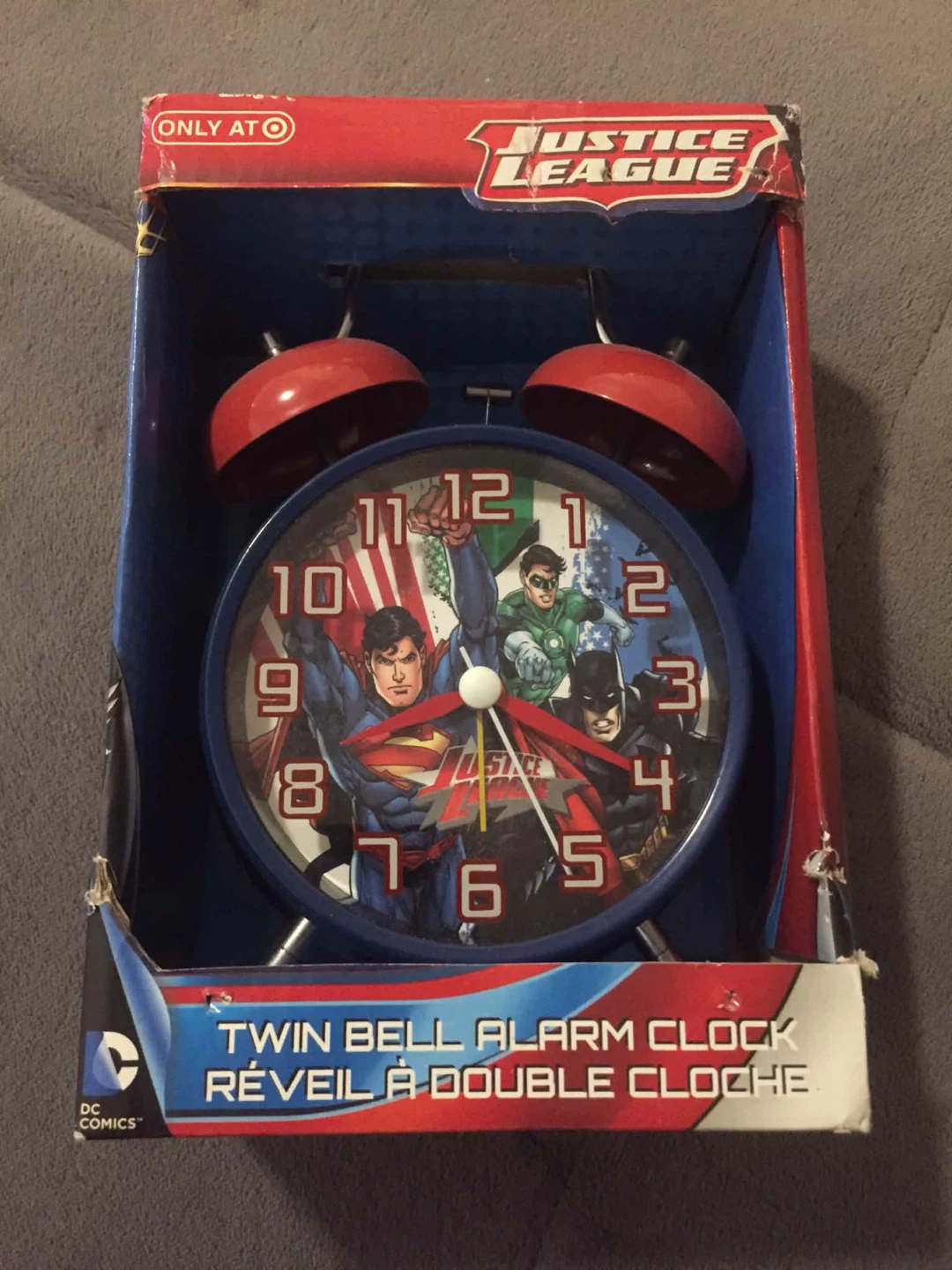 DC Comics Justice League Alarm Clock and bank - photo 2