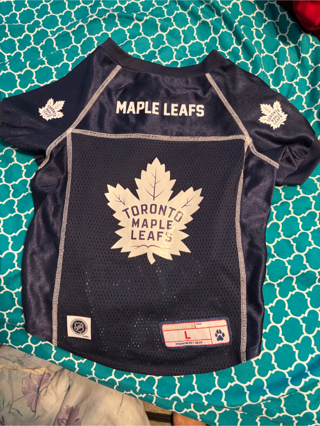 Toronto Maple Leafs Pet Jersey