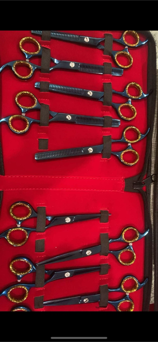 Barber scissors, haircut shears - photo 4