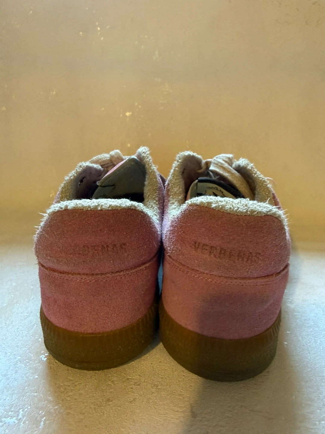 Pink Suede & Leather Sneakers - photo 2