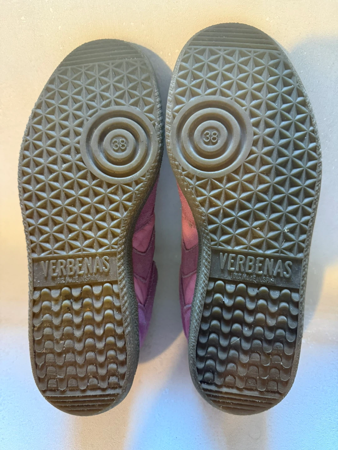 Pink Suede & Leather Sneakers - photo 4