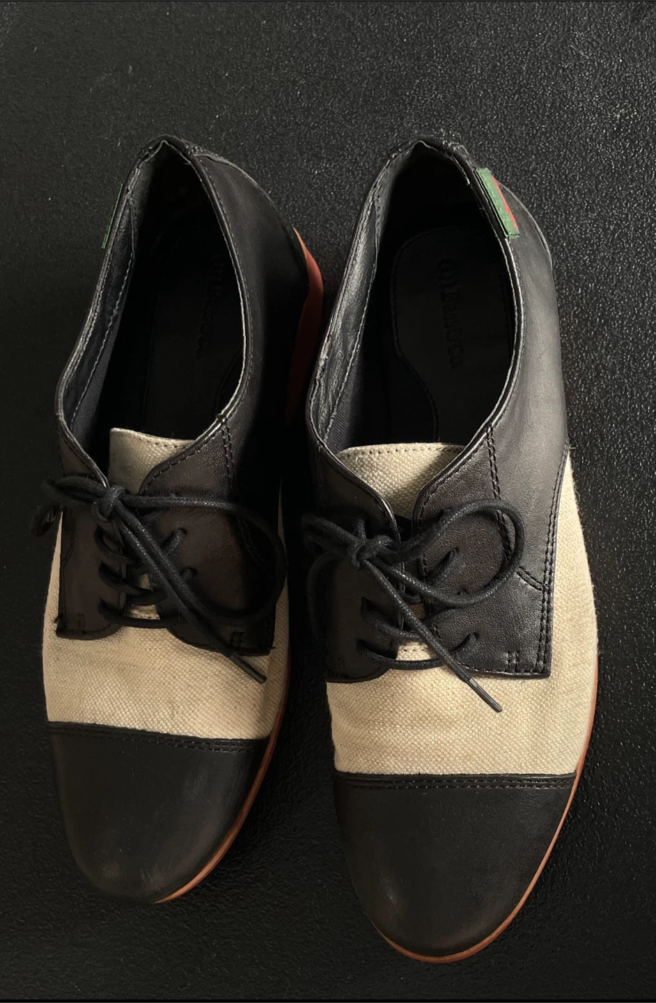 G.H. Bass & Co. Two-Tone Lace-Up Shoes