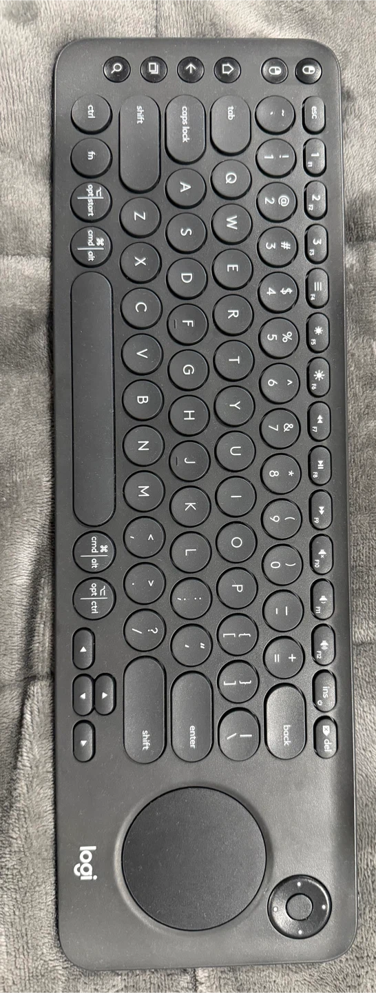 Logitech K600 TV Wireless Keyboard with Touchpad + USB Receiver
