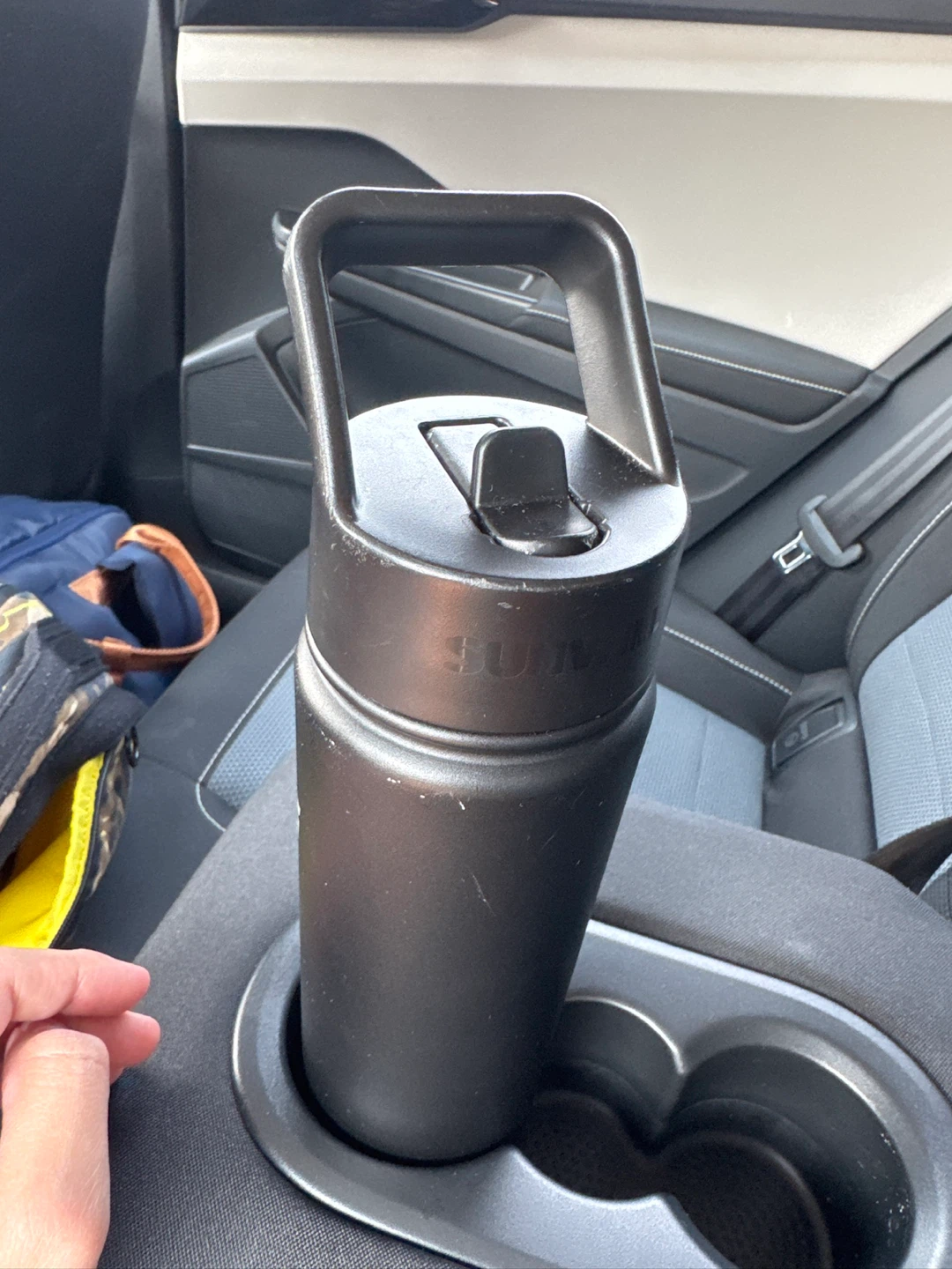 Summit Black Insulated Water Bottle