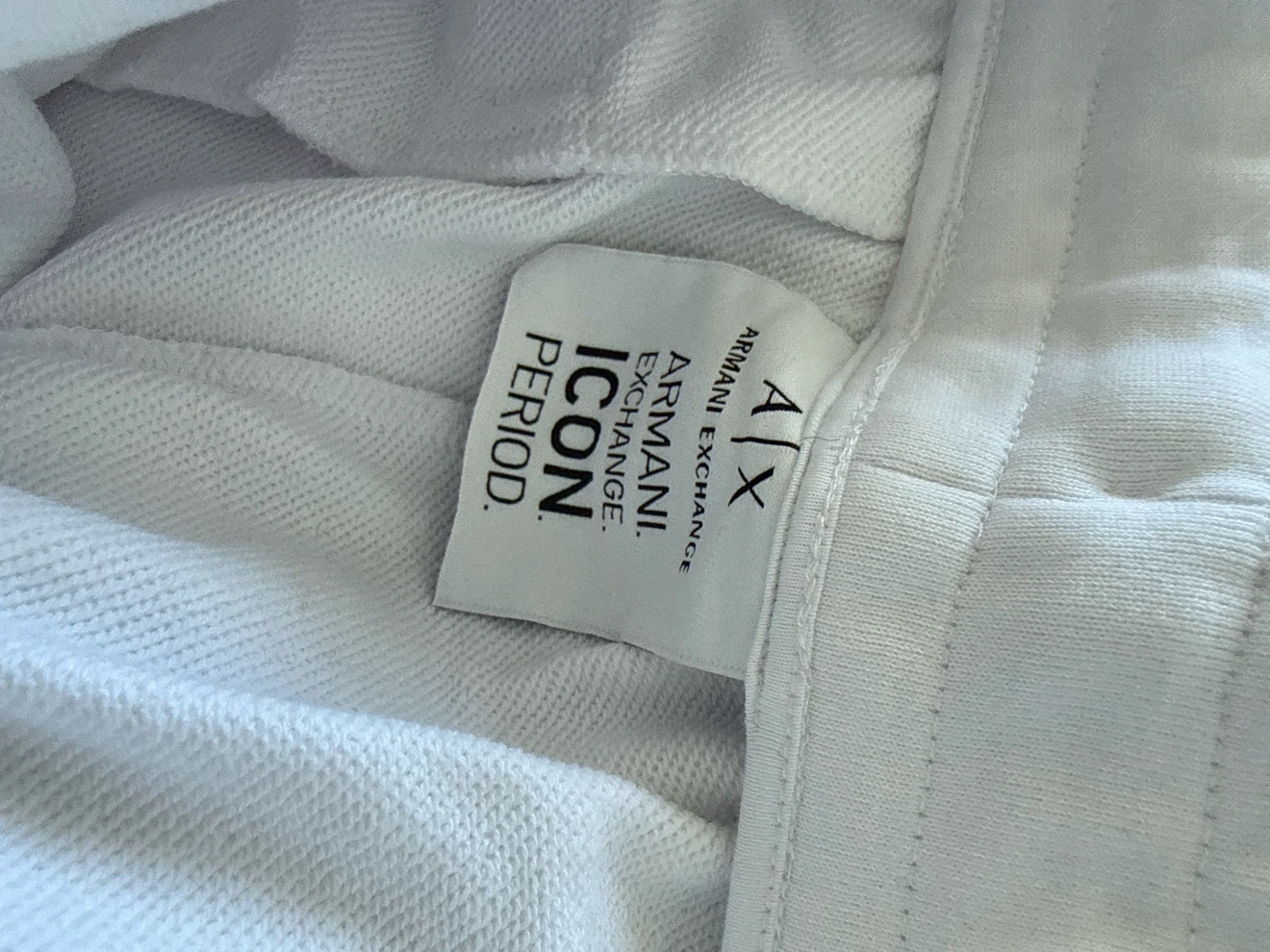 Armani Exchange White Sweatpants - photo 2
