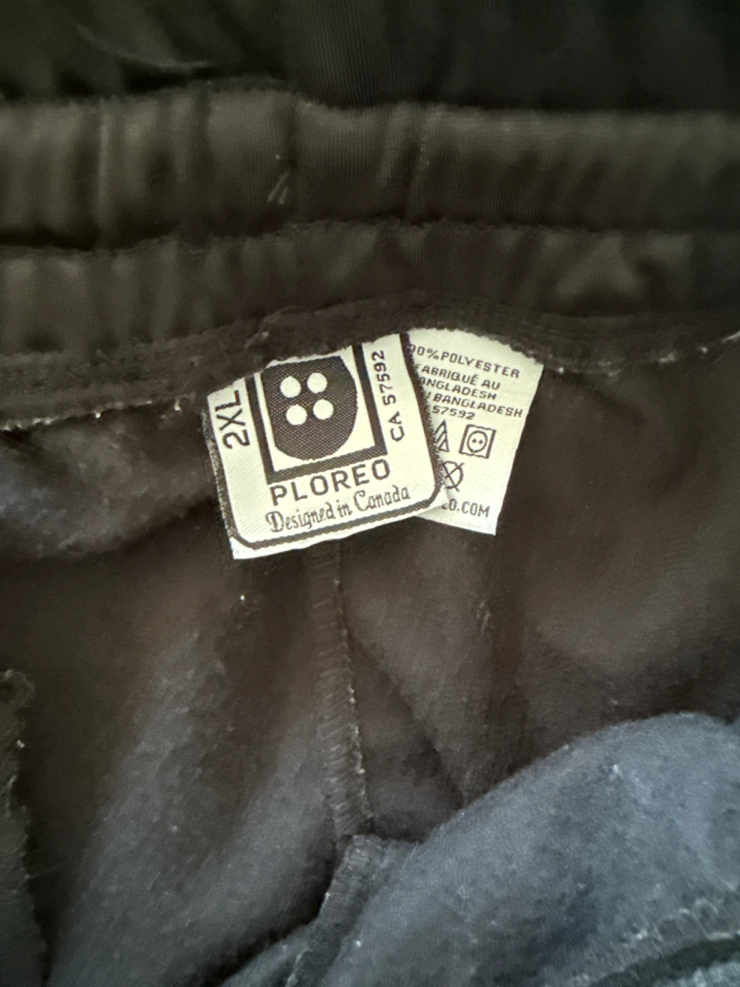 PLOREO Black Track Pants - photo 2