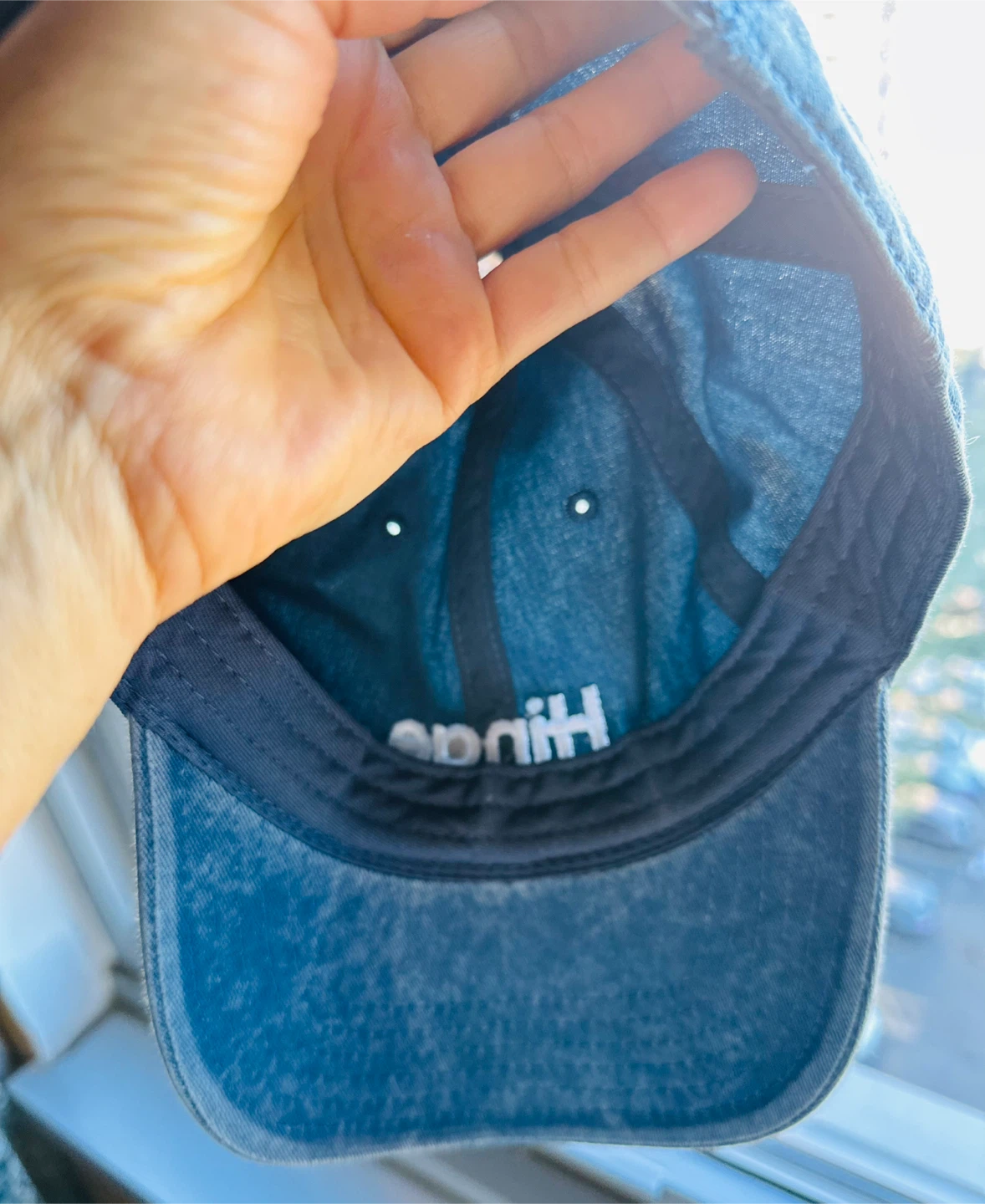 Hinge Denim Baseball Cap - photo 3