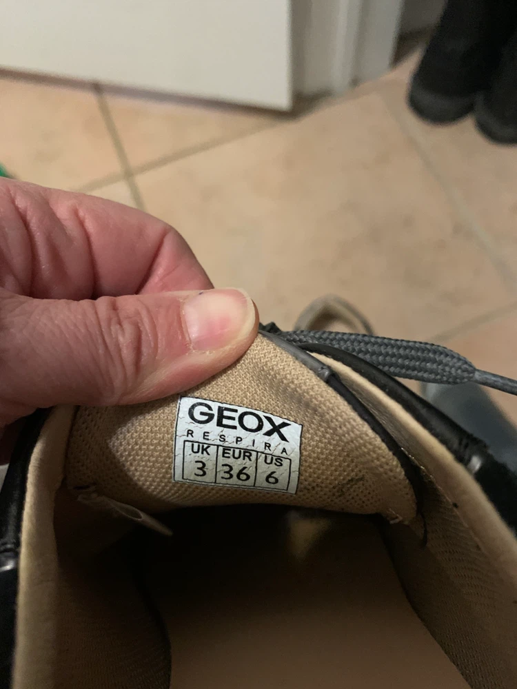 Geox Respira Sneakers Black Size 6 US