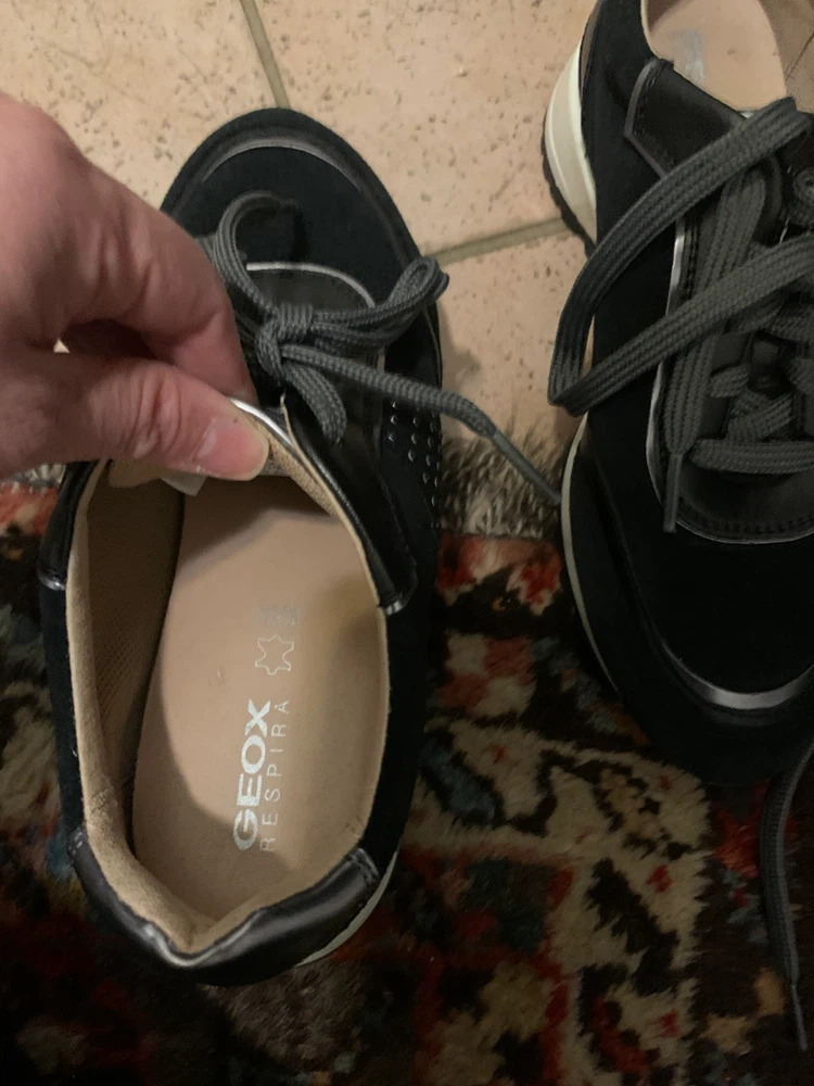 Geox Respira Sneakers Black Size 6 US - photo 2
