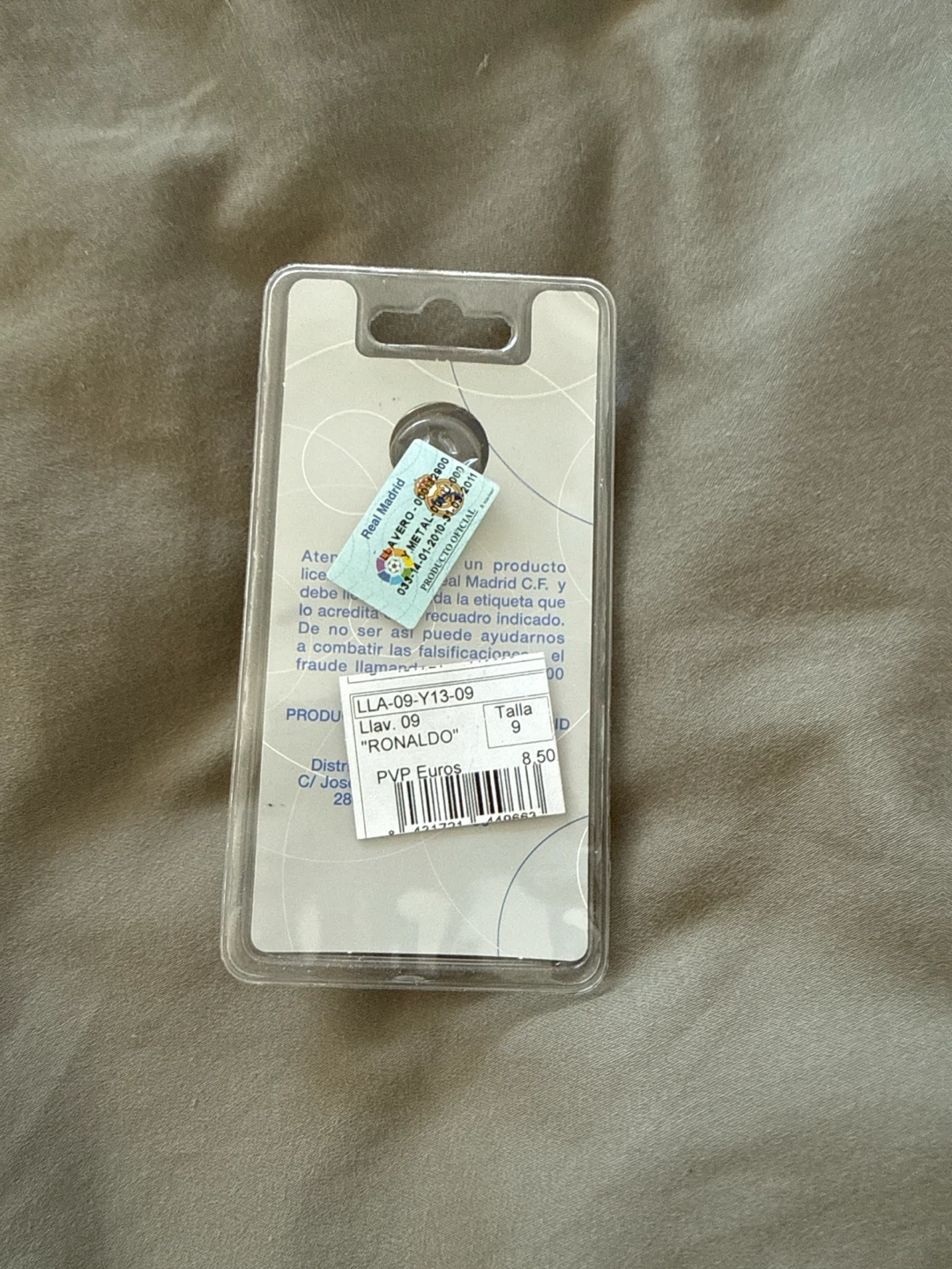 Real Madrid Ronaldo #9 Keychain - photo 2