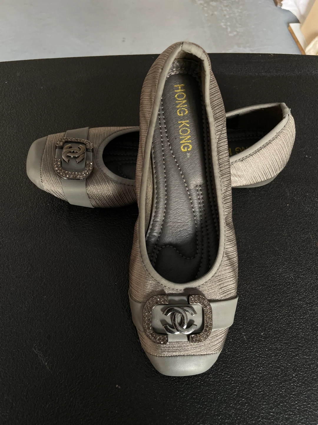 Hong Kong Women's Ballet Flats, Size 7 - photo 3