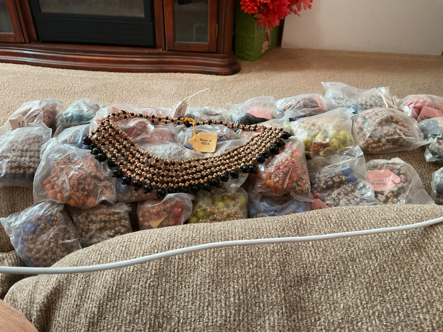 Handcrafted Beaded Necklace Made in India