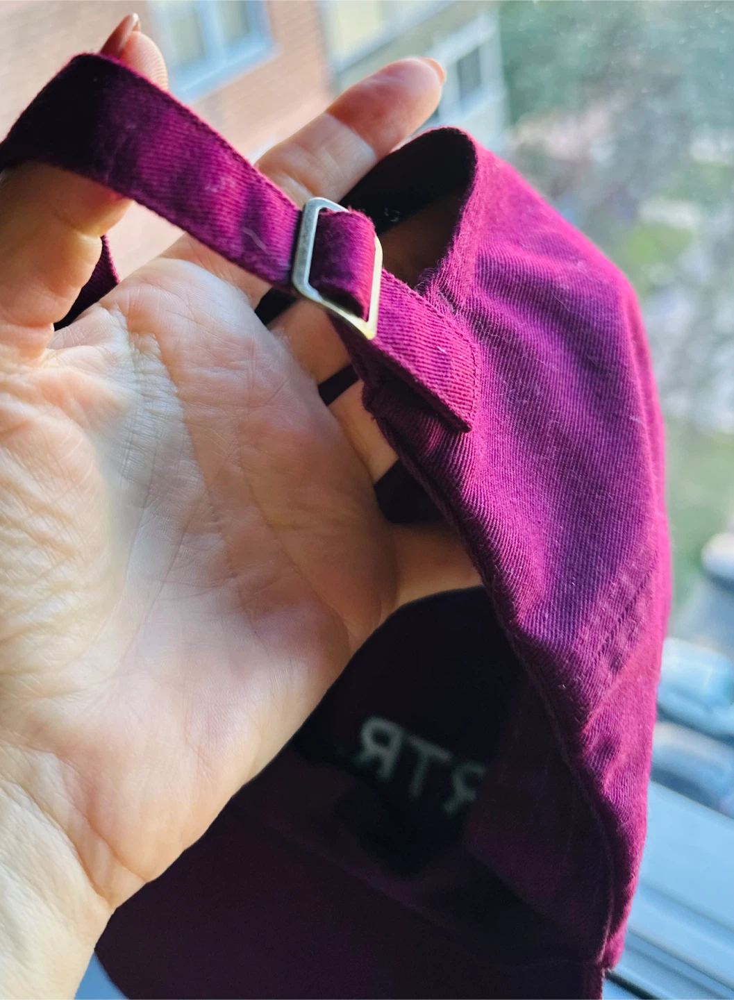 RTR. Maroon Embroidered Baseball Cap - photo 4