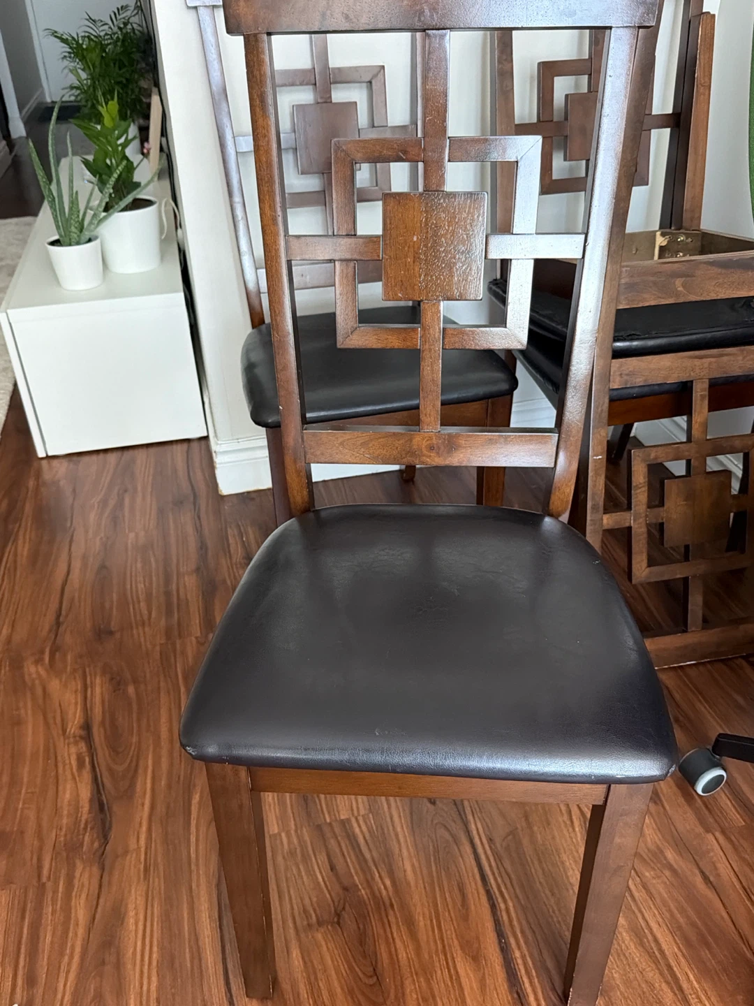 Set of Wooden Dining Chairs