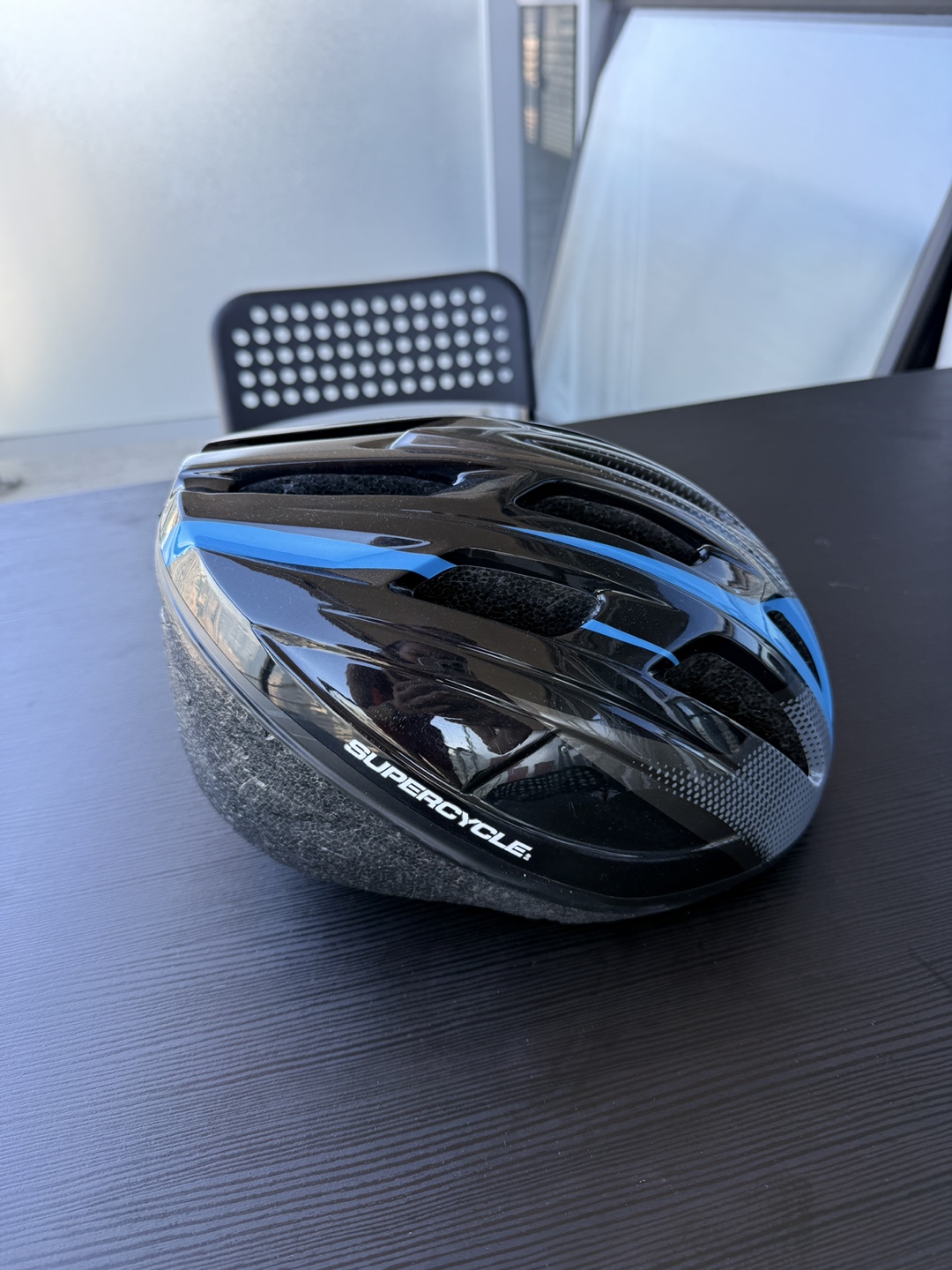 Supercycle Bike Helmet Black and Blue - photo 3