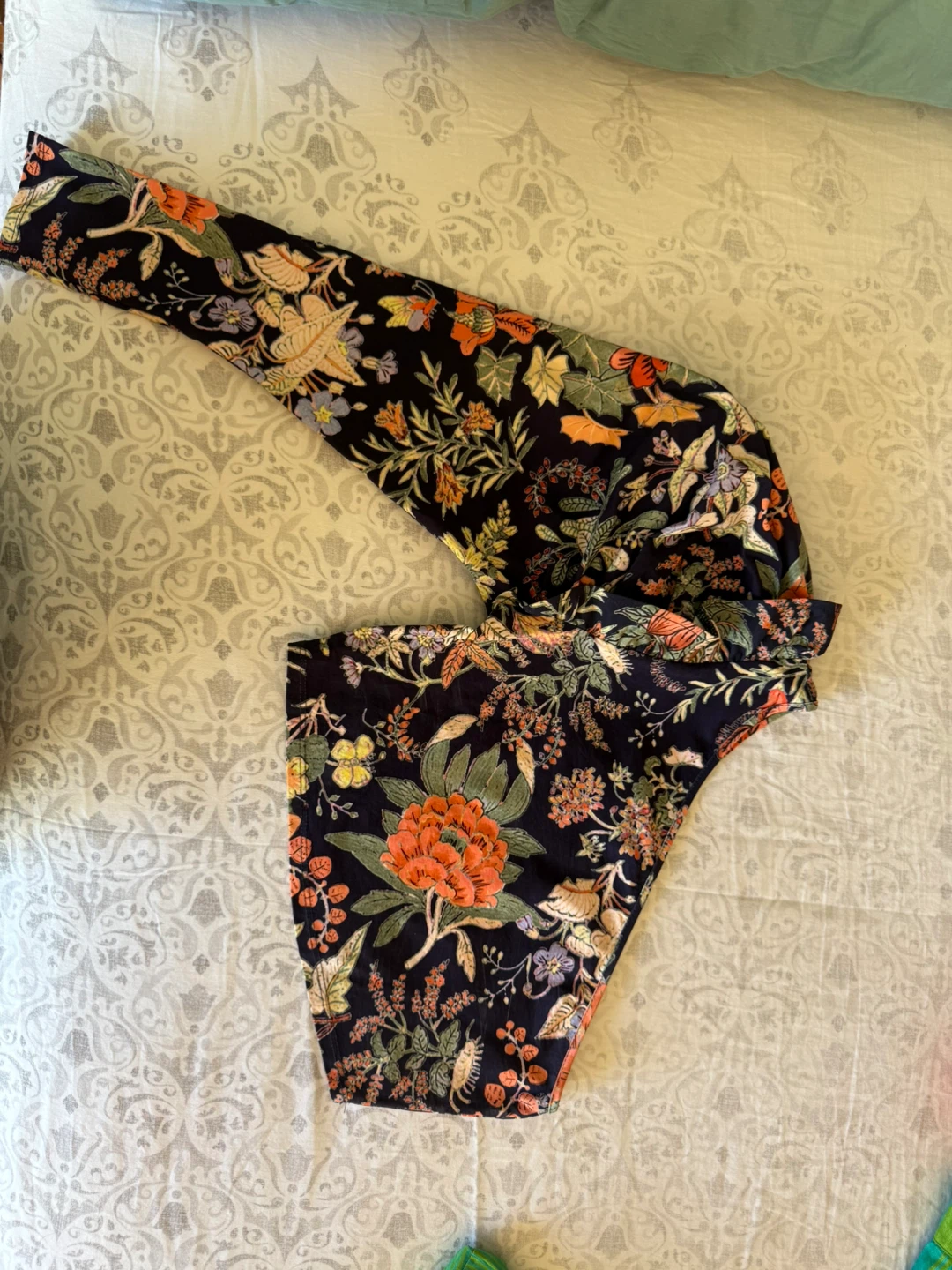 Floral Print Long Sleeve Top