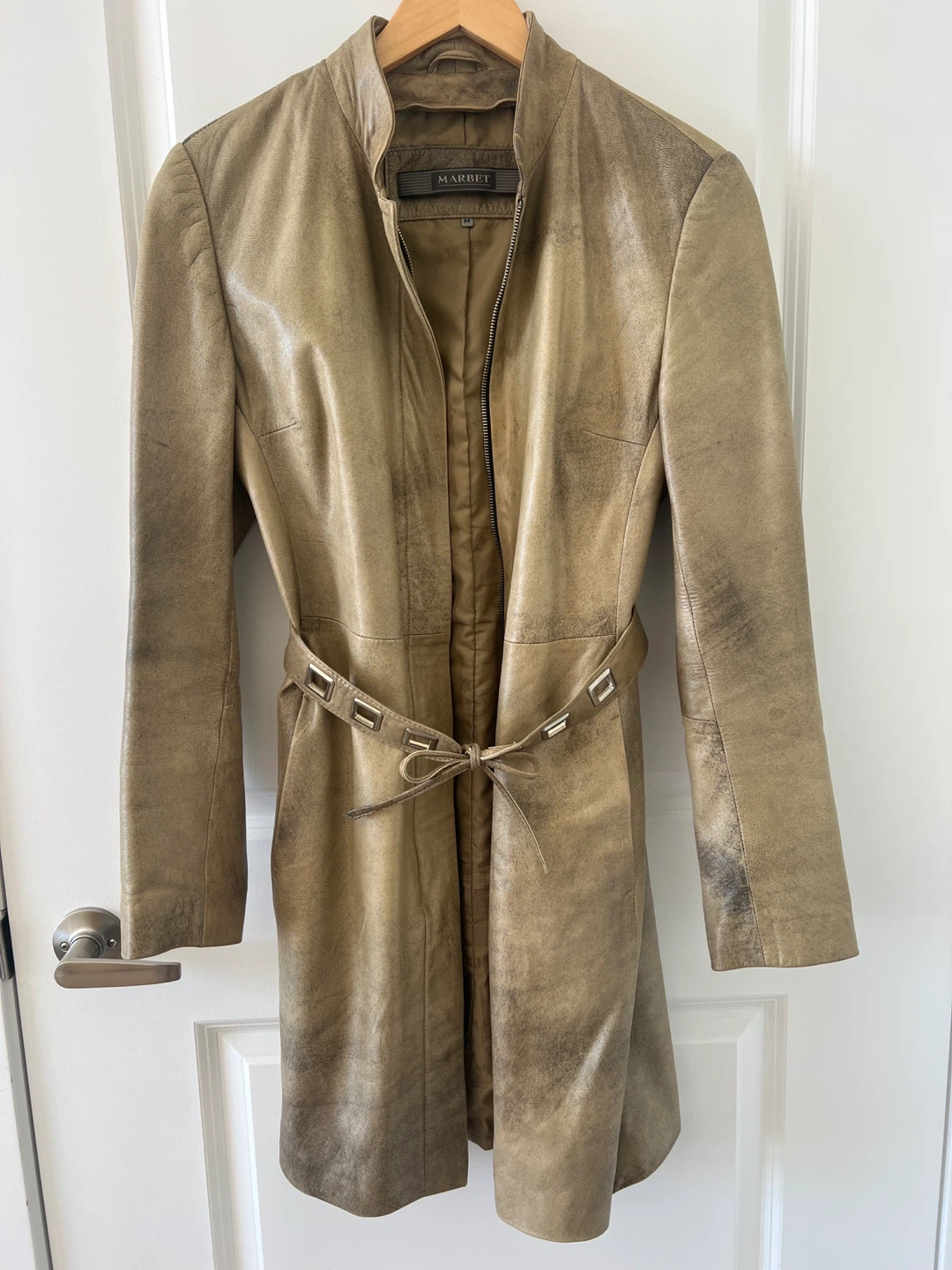 Marbet Sheepskin Leather Jacket - Women's Medium - photo 2