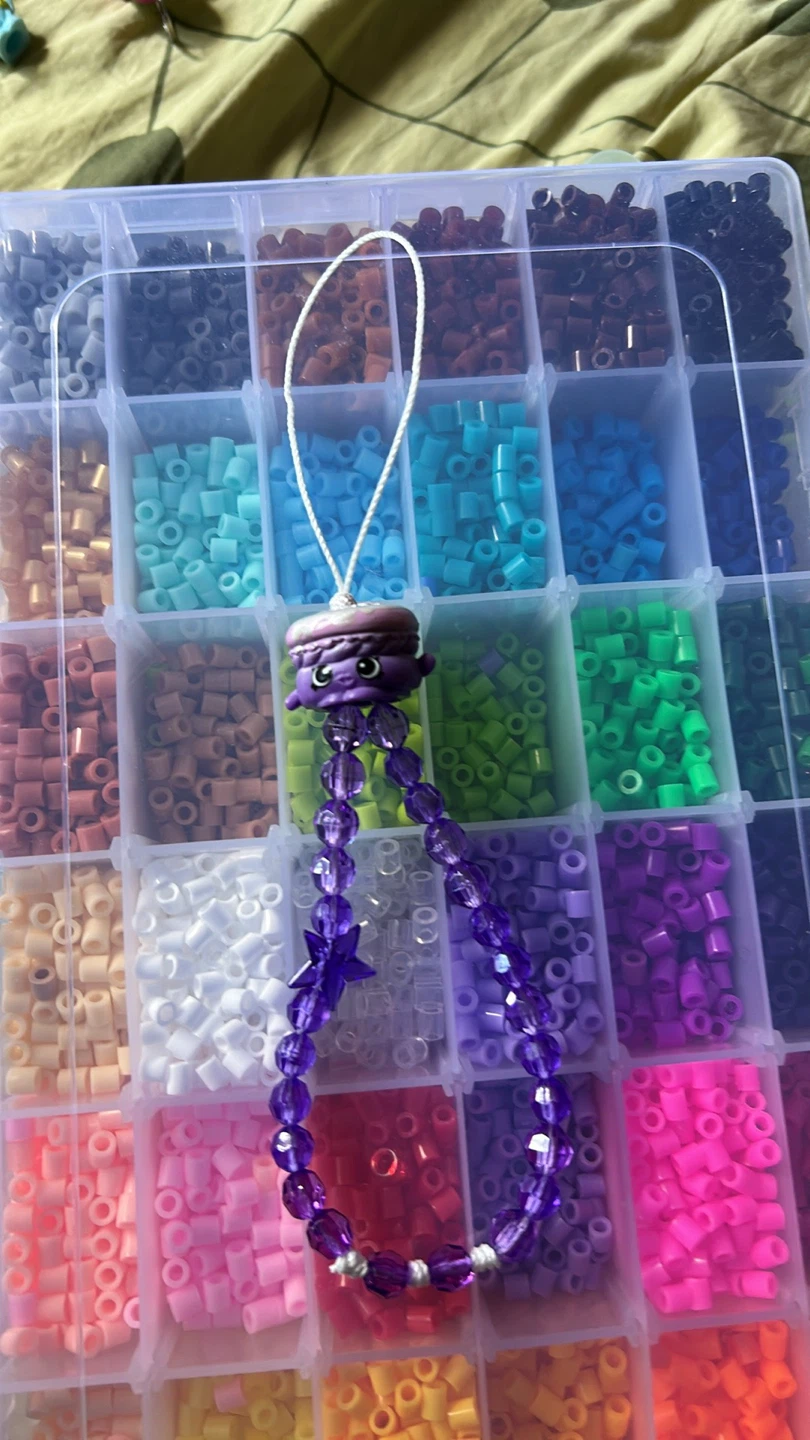 Shopkins Charm and Beaded Keychain Collection