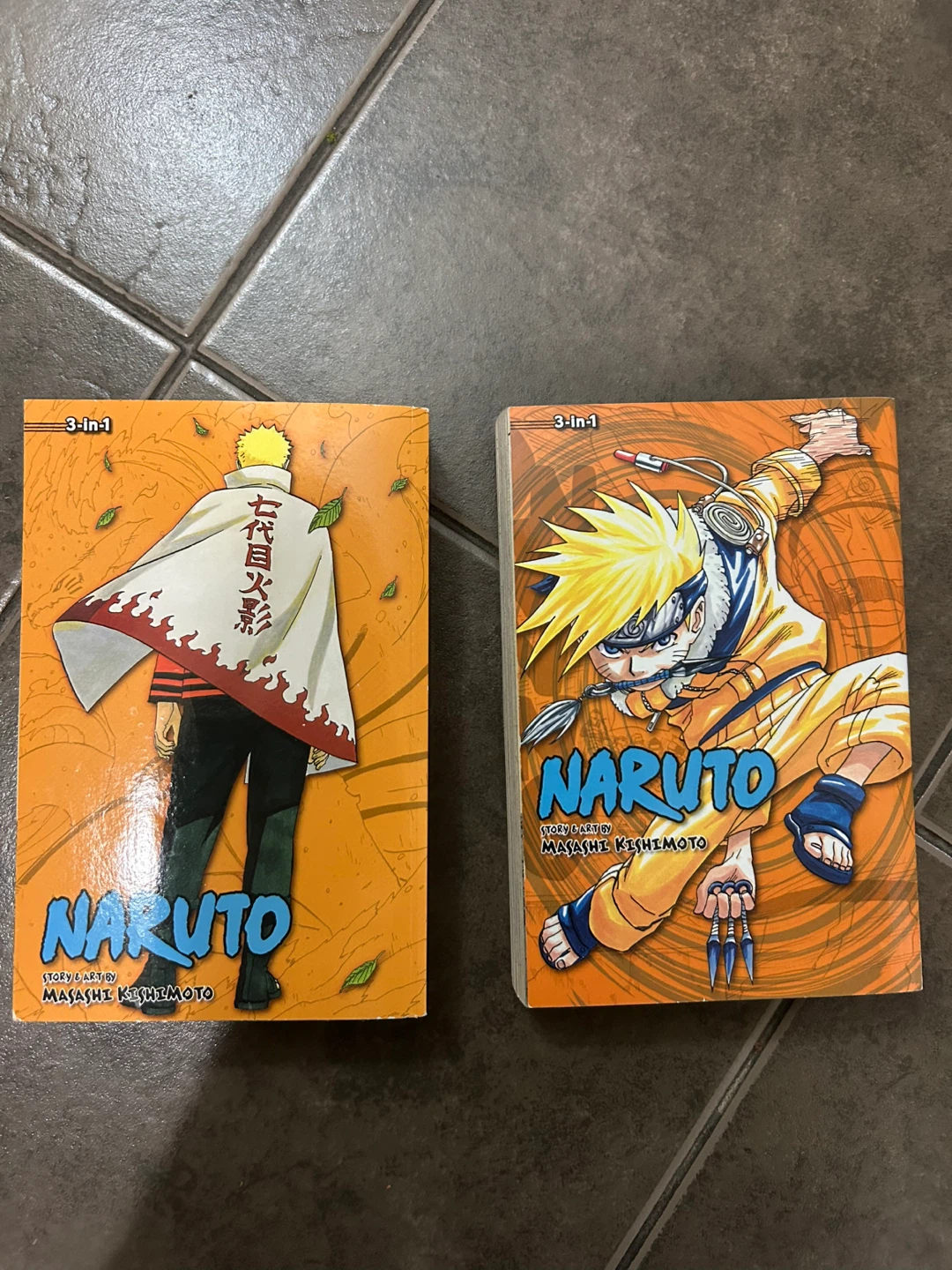 Naruto 3-in-1 Manga Volumes